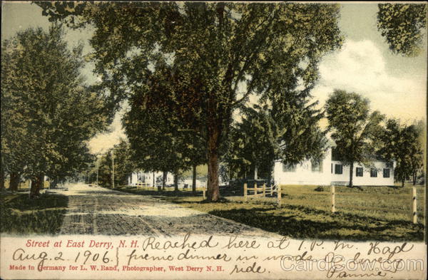 Street View East Derry New Hampshire