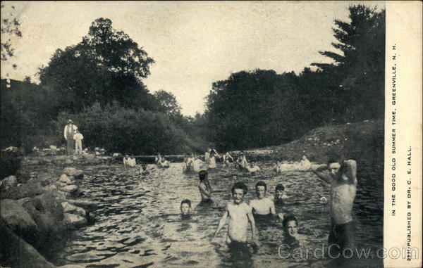 In the Good Old Summer Time Greenville New Hampshire