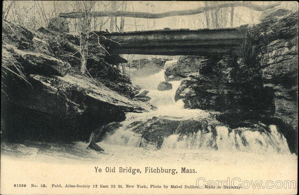 Ye Olde Bridge Fitchburg Massachusetts Mabel Dobler