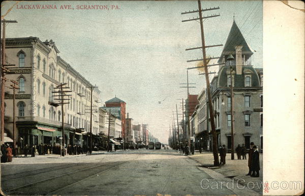 Lackawanna Ave. Scranton Pennsylvania