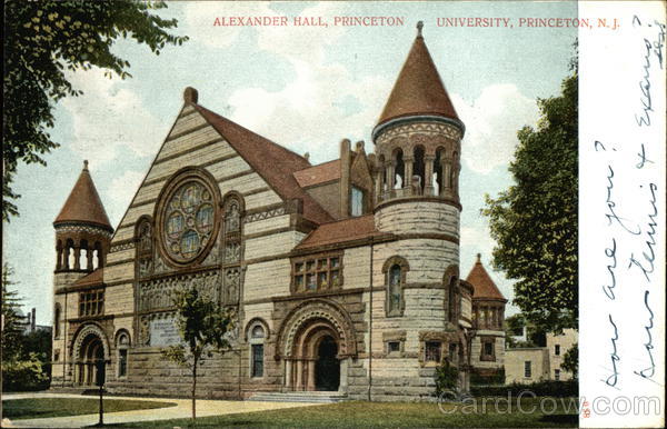 Alexander Hall, Princeton University New Jersey