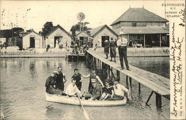 Bathing at Rulands Patchogue New York