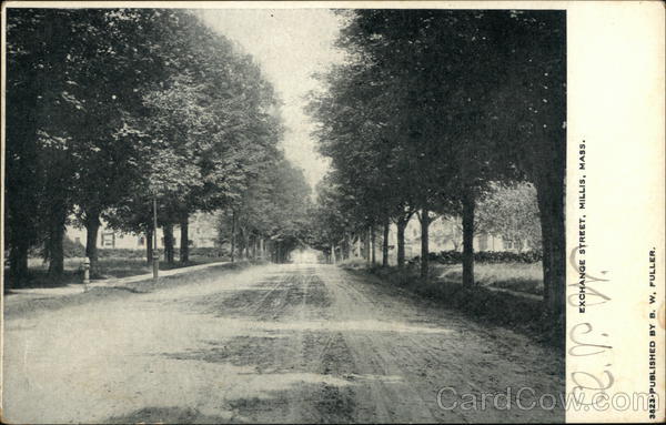 Exchange Street Millis Massachusetts