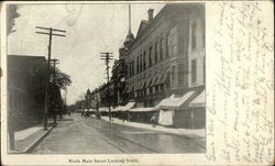 North Main Street Looking South Gloversville, NY Postcard Postcard Postcard