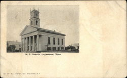 M.E. Church Edgartown, MA Postcard Postcard Postcard