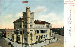 Post Office San Antonio, TX Postcard Postcard Postcard