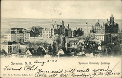 Syracuse University Buildings New York Postcard Postcard Postcard