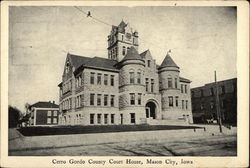 Cerro Gordo County Court House Postcard