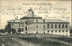 Berkshire County Jail Pittsfield, MA Postcard Postcard Postcard