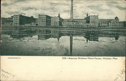 American Waltham Watch Factory Postcard