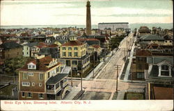 Bird's Eye View Showing Inlet Postcard