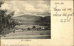 Mt. Lafayette Postcard