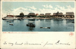 Appledore Hotel and Landing Postcard