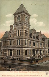 Post Office Manchester, NH Postcard Postcard Postcard