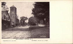 Main Street Antrim, NH Postcard Postcard Postcard