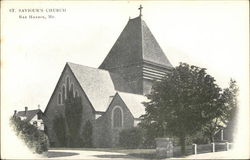 St. Saviour's Church Bar harbor, ME Postcard Postcard Postcard