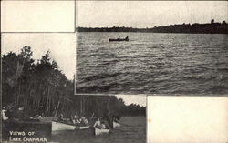 Views of Lake Chapman Scott, PA Postcard Postcard Postcard