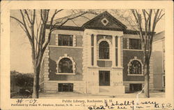 Public Library Rochester, NH Postcard Postcard Postcard