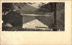 Echo Lake Franconia Notch, NH Postcard Postcard Postcard