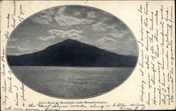 Owl's Head by Moonlight Postcard