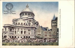 The New Christian Science Church Boston, MA Postcard Postcard Postcard