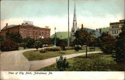 City Park Johnstown, PA Postcard Postcard Postcard