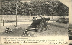 Spanish Rifle, Captured in Santiago 1899 Postcard