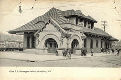 Erie R.R. Passenger Station Postcard