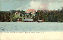 Rulsseaumont Hotel, Lake Placid, Adirondack Mts. New York Postcard Postcard 