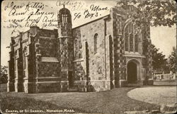 Chapel of St. Gabriel Norwood, MA Postcard Postcard Postcard