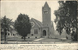 Second Congregational Church North Chelmsford, MA Postcard Postcard Postcard