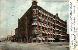 Wayne Hotel Detroit, MI Postcard Postcard Postcard