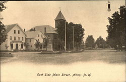 East Side Main Street Postcard