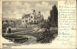 Residence of Paul DeLongpre Postcard