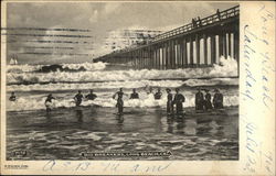 Big Breakers Long Beach, CA Postcard Postcard Postcard