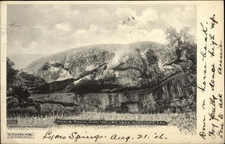 Whale Rock, Ojai Valley, Near Nordhoff Postcard