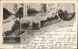 Snap Shots River Views Muncie, IN Postcard Postcard Postcard