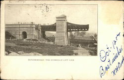 The Hydraulic Lift Lock Postcard