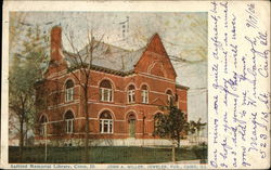 Safford Memorial Library Cairo, IL Postcard Postcard Postcard