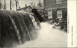 Upper Falls Greenville, NH Postcard Postcard Postcard