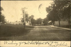 Main Street Greenville, NH Postcard Postcard Postcard