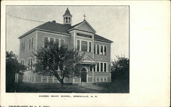 Sacred Heart School Greenville, NH Postcard Postcard Postcard