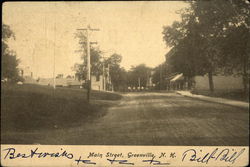 Main Street Greenville, NH Postcard Postcard Postcard