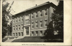 Martha Perry Lowe School Somerville, MA Postcard Postcard Postcard