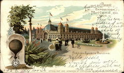 Foreign Exhibits Building Postcard