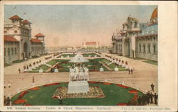 Sunken Gardens Postcard