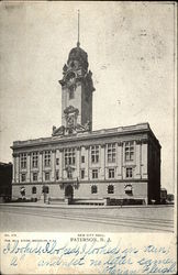 New City Hall Paterson, NJ Postcard Postcard Postcard