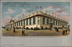 Manufacturers Liberal Arts and Varied Industrial Building Portland, OR 1905 Lewis & Clark Exposition Postcard Postcard Postcard