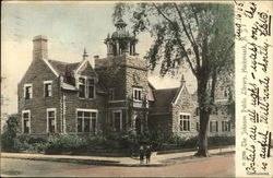 The Johnson Public Library Postcard
