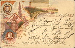 Views of Philadelphia Postcard